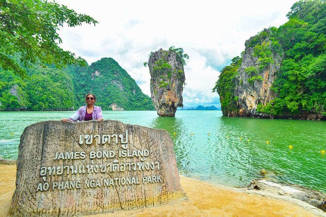 James Bond Island Speedboat Adventure from Phuket - Hong Island’s lagoon by canoe