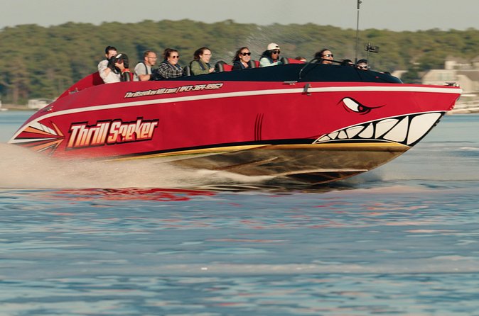 Jet Boat Ride on the Thrillseeker - Booking, weather, and cancellation details