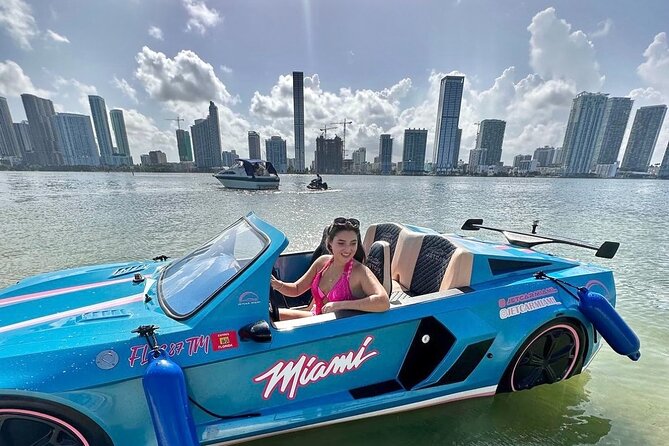 Jetcar Miami (Jet ski/jet boat) Rental - The beach-island photo stop
