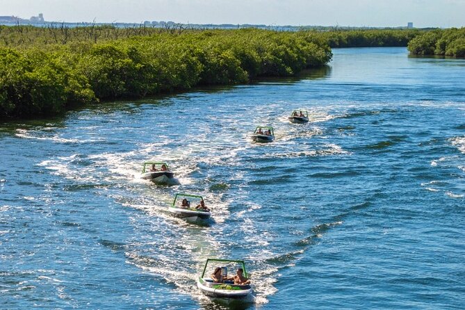 Jungle Tour adventure Cancun Speed Boat Through Mangrove - The experience’s strengths and limits