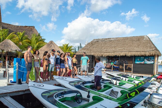 Jungle Tour adventure Cancun Speed Boat Through Mangrove - Mangrove channels in Nichupté Lagoon