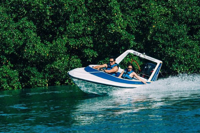 Jungle Tour In Cancun, drive a speedboat through the lagoon with your companion - Weather, cancellation, and timing