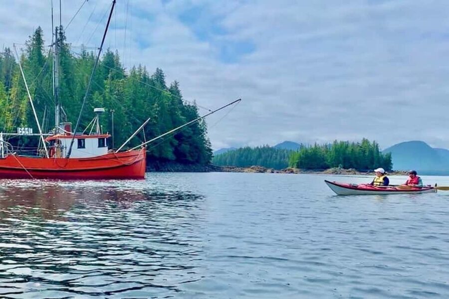 Ketchikan: Orca Cove Fast Boat and Sea Kayak Tour - Paddling the coves and rainforest islands