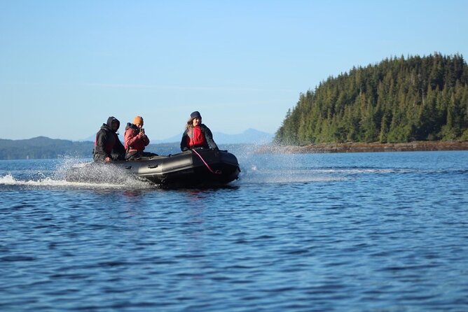 Ketchikan Zodiac Boat Adventure - From Sockeye Sam’s to the water