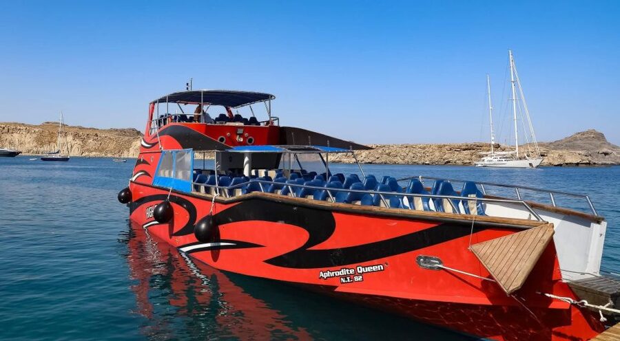 Kiotari, Lardos, Lindos: High Speed Boat Trip to Rhodes Town - Why the speedboat makes sense from southern Rhodes