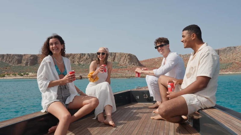 Kissamos: Small Group Speedboat Cruise to Balos & Gramvousa - Balos Lagoon by boat, not by long road