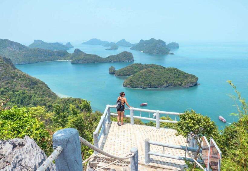 Koh Phangan: Angthong National Park Speedboat Tour - Entering Mu Ko Ang Thong National Marine Park