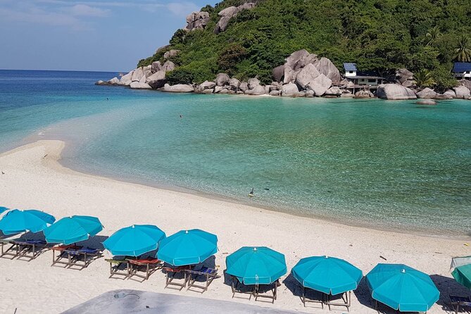Koh Tao & Koh Nangyuan Snorkeling Trip By Speedboat From Koh Phangan - Lunch and beach time on Koh Nangyuan