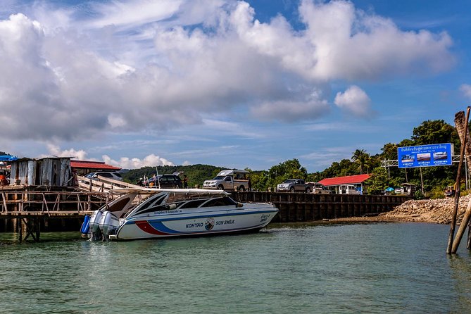 Koh Yao Yai to Phuket by Koh Yao Sun Smile Speed Boat - What Happens at Chong Lard Pier