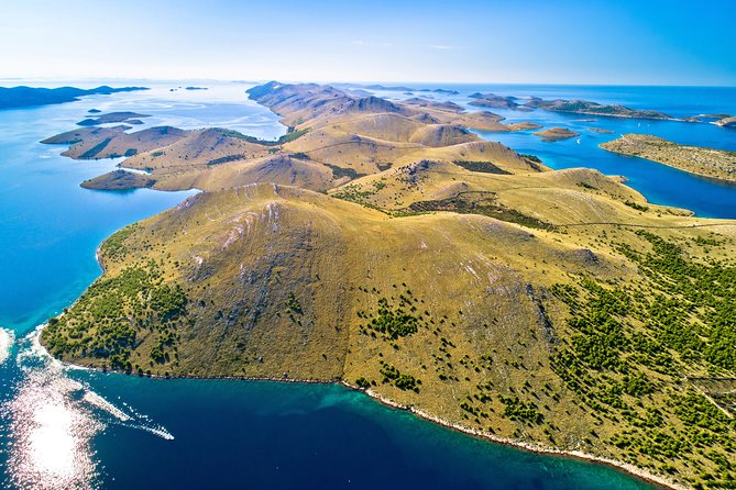 KORNATI by speed boat - Swimming, walking, or doing nothing