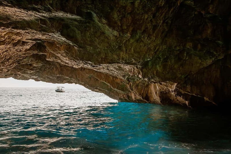 Kotor: Bay of Kotor and Blue Cave Speedboat Tour - Speeding toward Mamula Island and the open coast