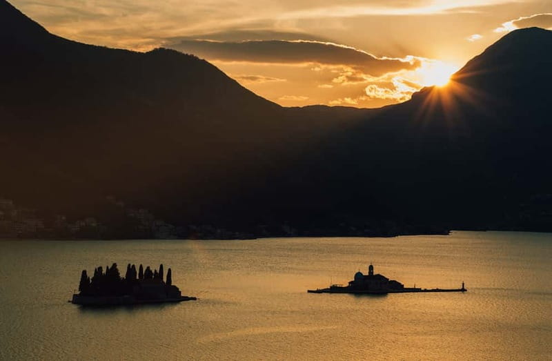 Kotor: Bay of Kotor and Blue Cave Speedboat Tour - The narrow Verige passage and Perast views