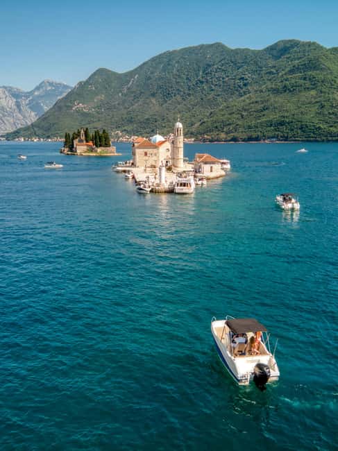 Kotor: Blue cave speedboat tour for a lifetime memories - Swimming at the Blue Cave