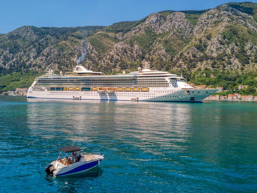 Kotor: Blue cave speedboat tour for a lifetime memories - Leaving Kotor with the wind in your face