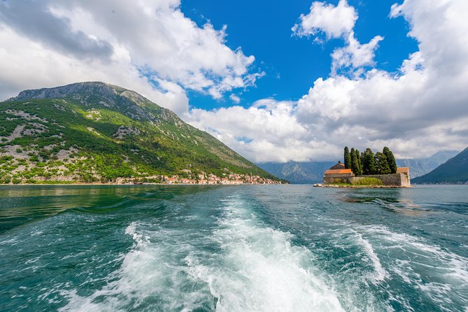 Kotor Private Family Speedboat: Blue Cave & Lady of the Rocks - Inside the former submarine tunnels