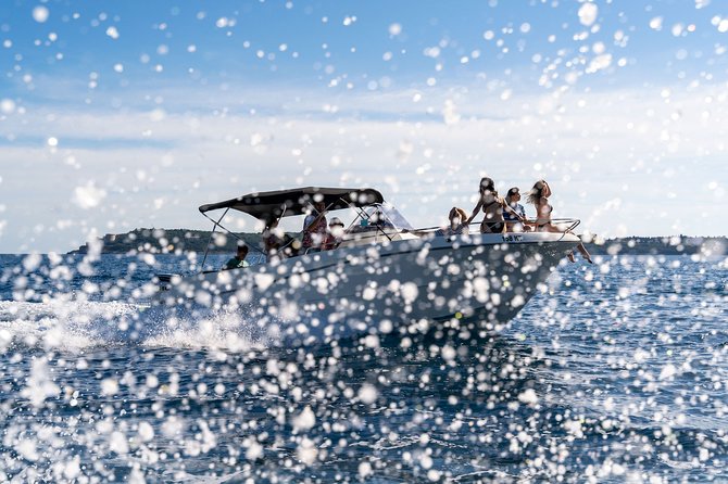 Kotor Private Family Speedboat: Blue Cave & Lady of the Rocks - The first 20 minutes through Kotor Bay