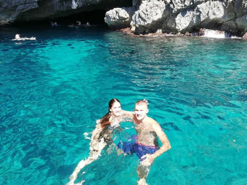 Kotor: Private Speed Boat Tour to Blue Cave with Swim Time - From Kotor harbor to open water
