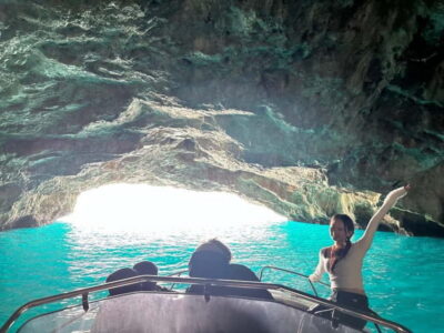 Speedboat Tour to Blue Cave and Our Lady of the Rocks