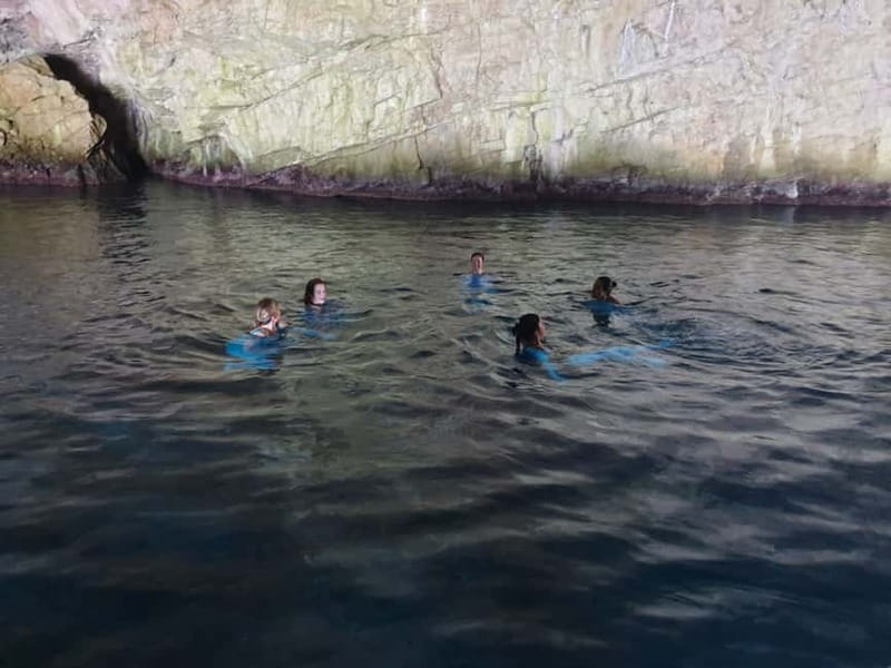 Kotor: Speedboat Tour to Blue Cave and Our Lady of the Rocks - Swimming in the Blue Cave