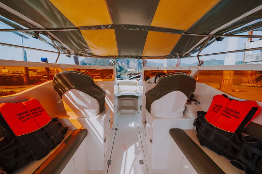 Krabi: 4 Islands Private Luxury Speed Boat Tour - Morning, afternoon, or full-day timing