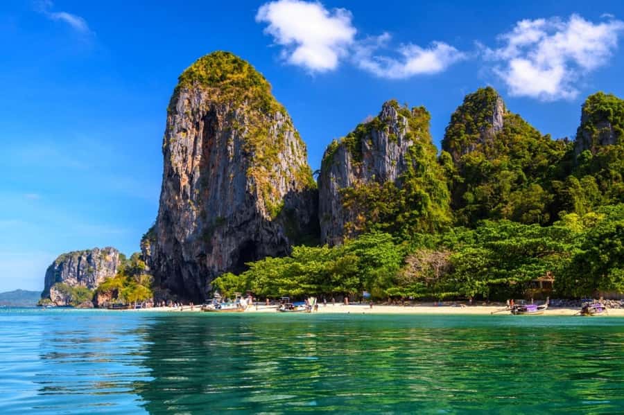 Krabi: 7 Islands Tour with Sunset and Plankton by Speedboat - Getting from Krabi to the first island