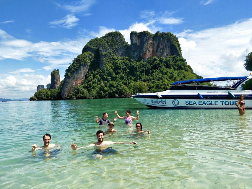 Krabi: Hong Islands Day Trip by Speedboat with Lunch - Hotel pickup and the ride across the water