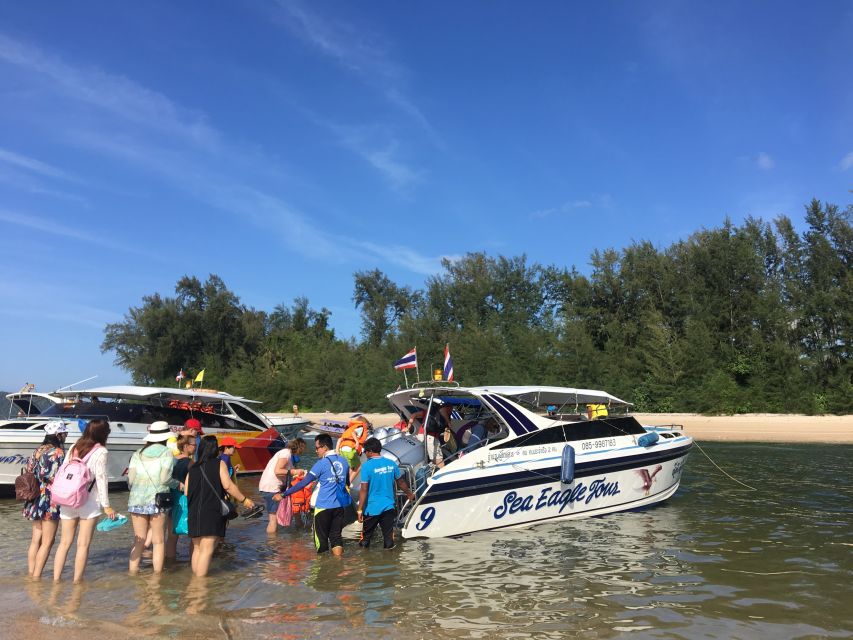 Krabi: Hong Islands Day Trip by Speedboat with Lunch - Hong Lagoon and the dramatic cliff entrance