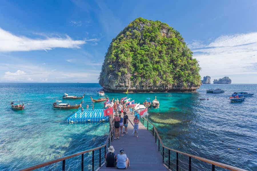 Krabi: Phi Phi & 4 Islands Sunset Tour by Speedboat - What the $66 price buys you from Krabi
