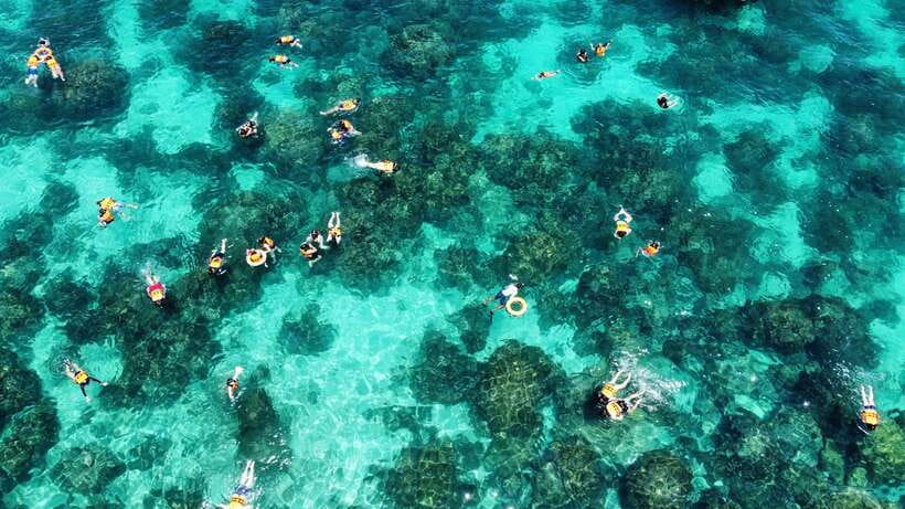 Krabi: Phi Phi and 4 Islands with Snorkeling by Speed Boat - The speedboat ride to the Phi Phi Islands