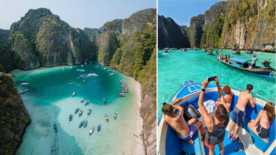 Krabi: Phi Phi Islands Full-Day Private Speedboat Charter - A private Phi Phi day from Krabi