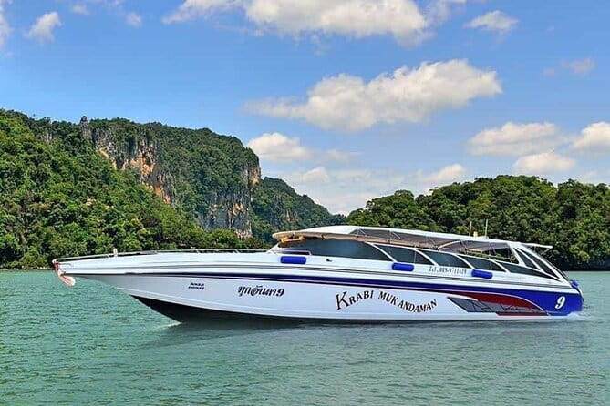 Krabi: Phi Phi, Maya Bay, Bamboo Island Speedboat Tour with Lunch - Passing Viking Cave by boat