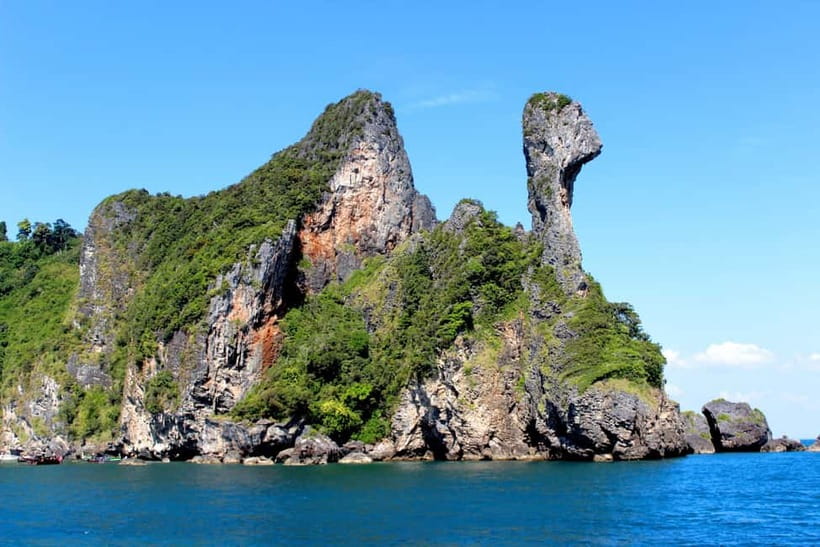 Krabi: Twilight Treasure Hunt – 7 Island Speedboat Adventure - Walking the sandbar at Koh Tup