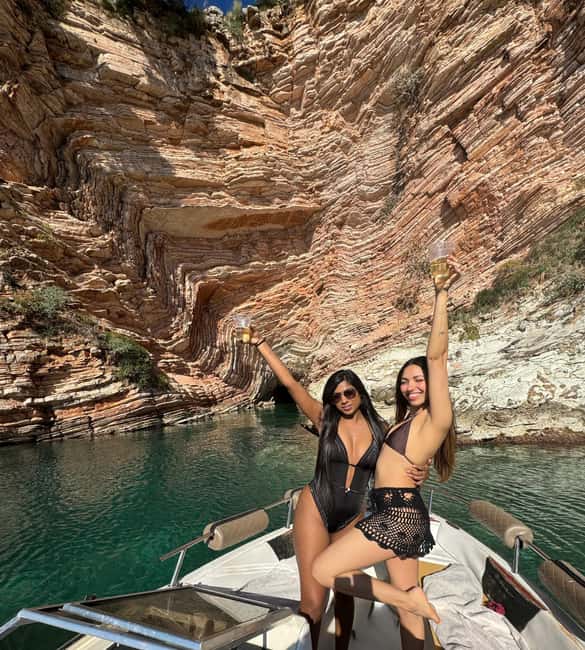 Ksamil Pigeon Cave Snorkeling free Drinks Speedboat In Group - Key points to know before booking