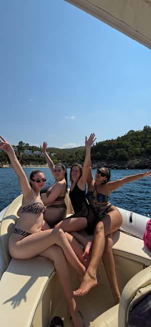 Ksamil Pigeon Cave Snorkeling free Drinks Speedboat In Group - Monastery Beach and the first cave