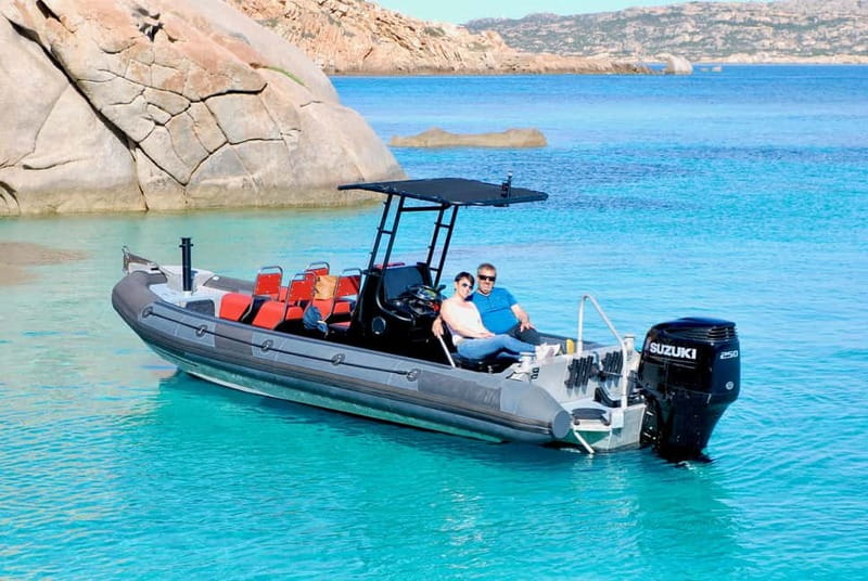 La Maddalena Archipelago: Private Trip by Zodiac (RIB) - Key points at a glance