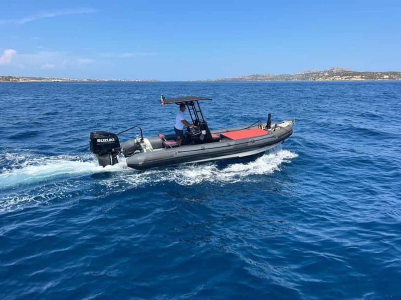 La Maddalena Archipelago: Private Trip by Zodiac (RIB) - Caprera or Santo Stefano, depending on conditions