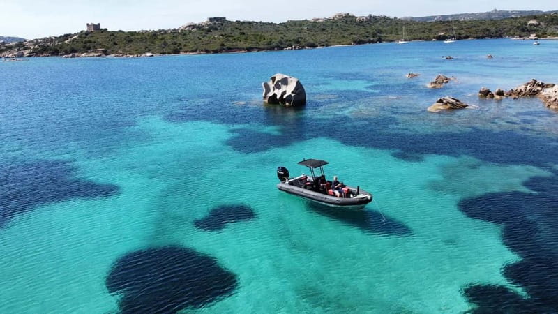 La Maddalena Archipelago: Private Trip by Zodiac (RIB) - Spargi and Cala Soraya, your first long swim