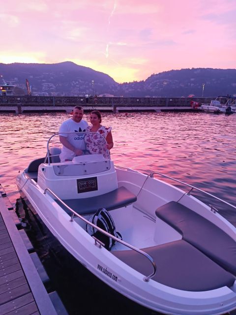 Lake Como: Motor Boat Rental - Handling the Boat in Real Conditions