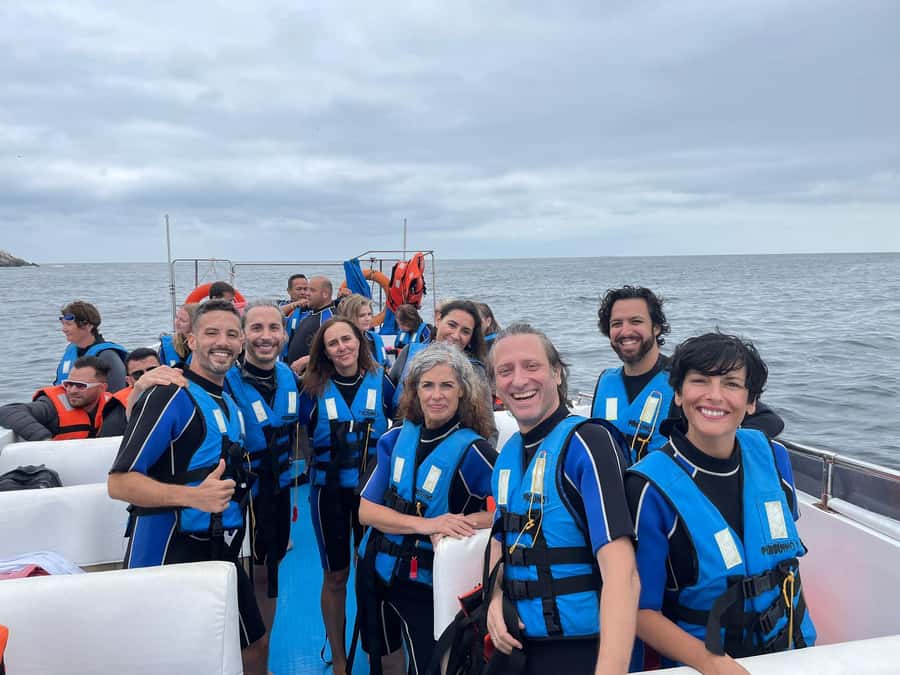 Lima: Palomino Islands Speedboat Tour & Swim with Sea Lions - El Camotal and the approach to the islands
