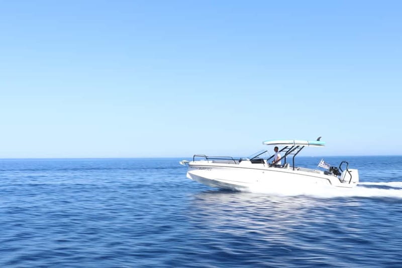 Lindos: Discover the Gems of Lindos - Private Speedboat Tour - Psaltos Bay and the best swimming water