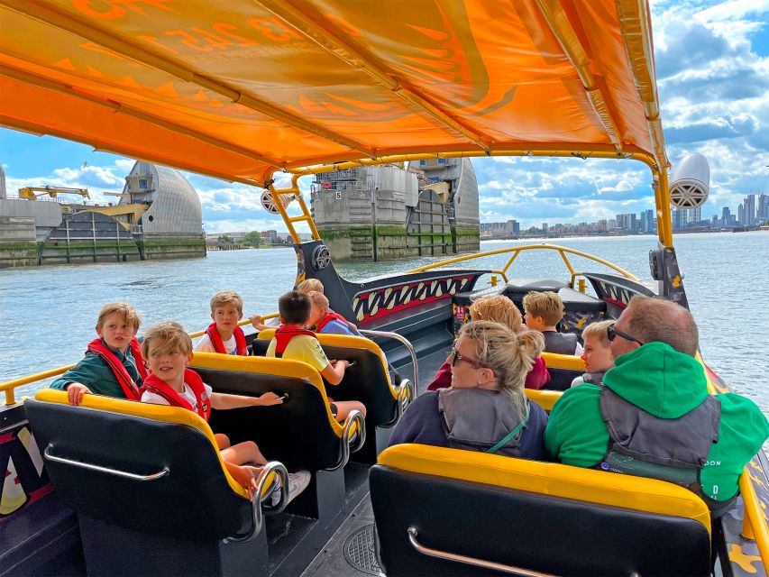 London: 40-Minute Thames Beast Jetboat Tour - The Shard, HMS Belfast, and Tower Bridge
