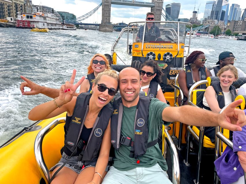 London: 70-Minute Thames Barrier Speedboat Tour - Key points to know before you book