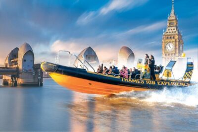70-Minute Thames Barrier Speedboat Tour