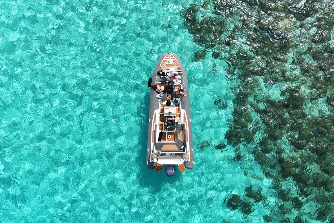 Luxury RIB Tour in Gozo Coast, Blue Lagoon and Comino Caves - Crystal Lagoon, the P31, and Cominotto Reef