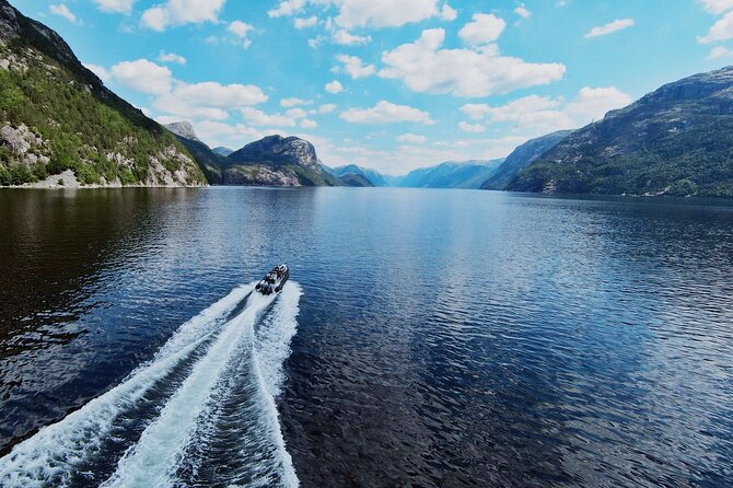 Lysefjorden & Pulpit Rock RIB-Safari from Stavanger - Why this RIB ride is a different way to see Lysefjord