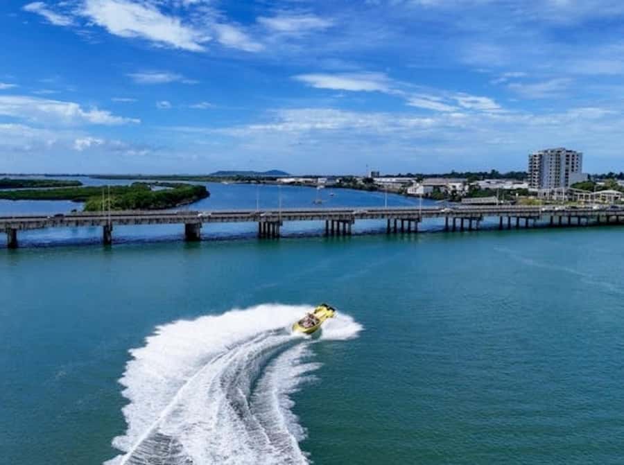Mackay: Jet Boat Ride: Wettest ride in Aus - A short, sharp ride on the Pioneer River