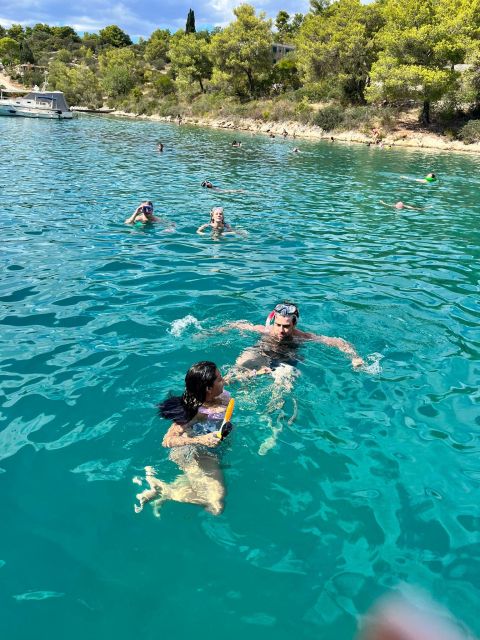 Magnific blue lagoon,speed boat towels included - Labadusa Beach on Čiovo