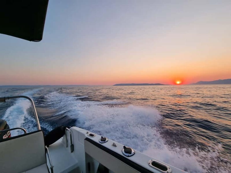 Makarska: Speedboat Sunset Tour to hidden bay on island Brač - Key points at a glance