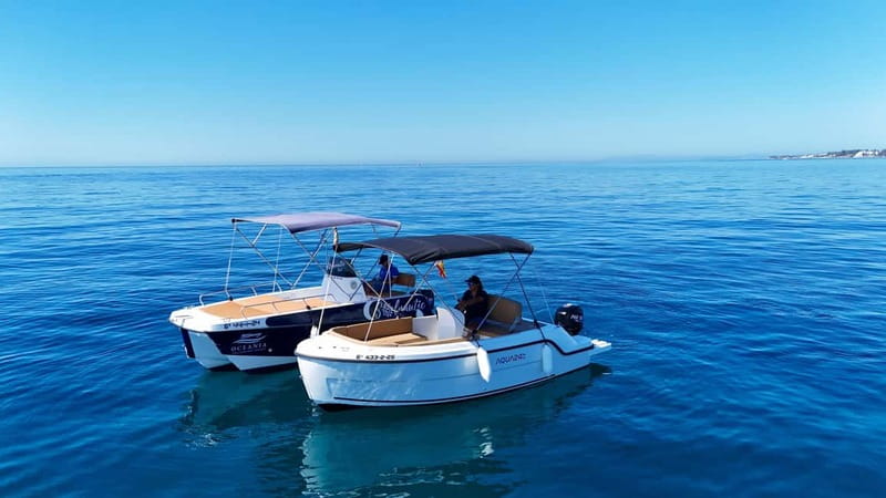 Malaga: 6-Seater Speedboat License-free Boat Rental - Seeing the Costa del Sol from offshore