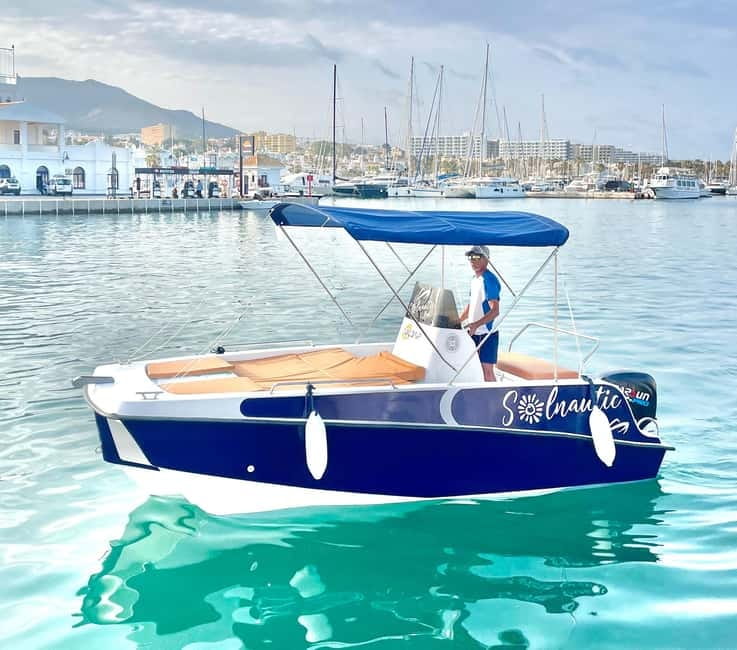 Malaga: 6-Seater Speedboat License-free Boat Rental - FAQ